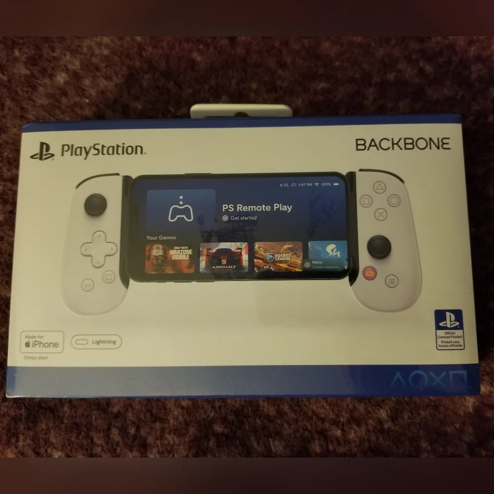 PlayStation Backbone for iPhone - White New
